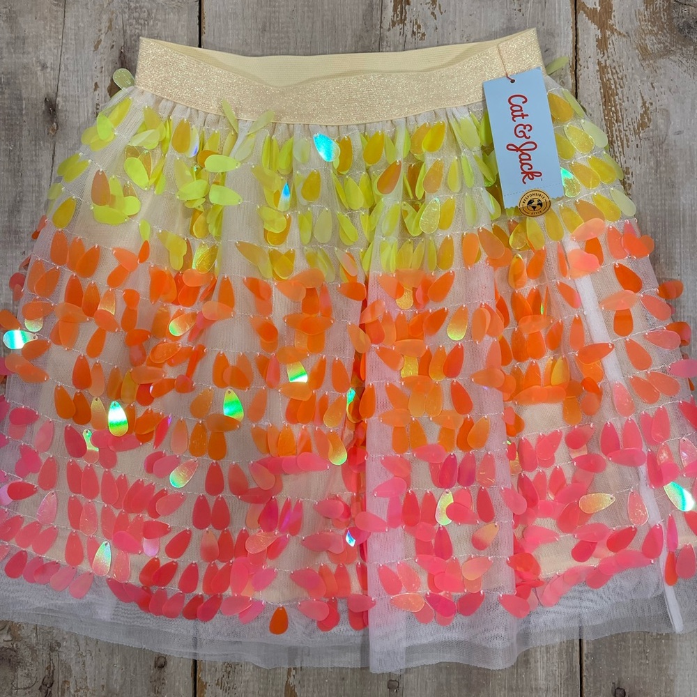 NWT sequin skirt size 10/12